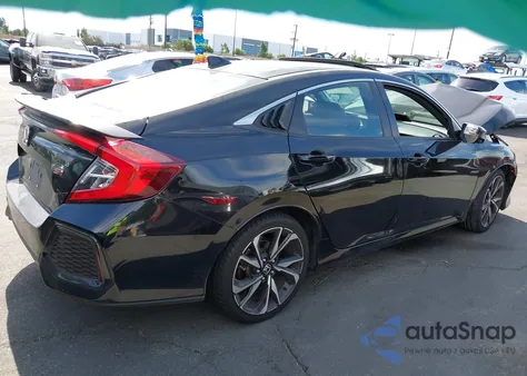 2017 Honda Civic Si из США, поврежденный, VIN 2HGFC1E51HH706138